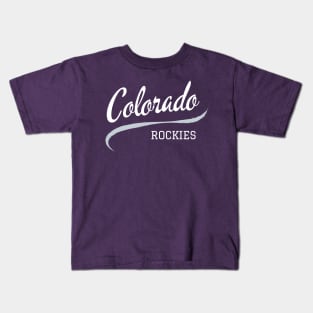 Rockies Retro Kids T-Shirt